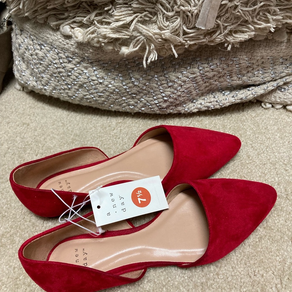 Red Flats - Target - NWT